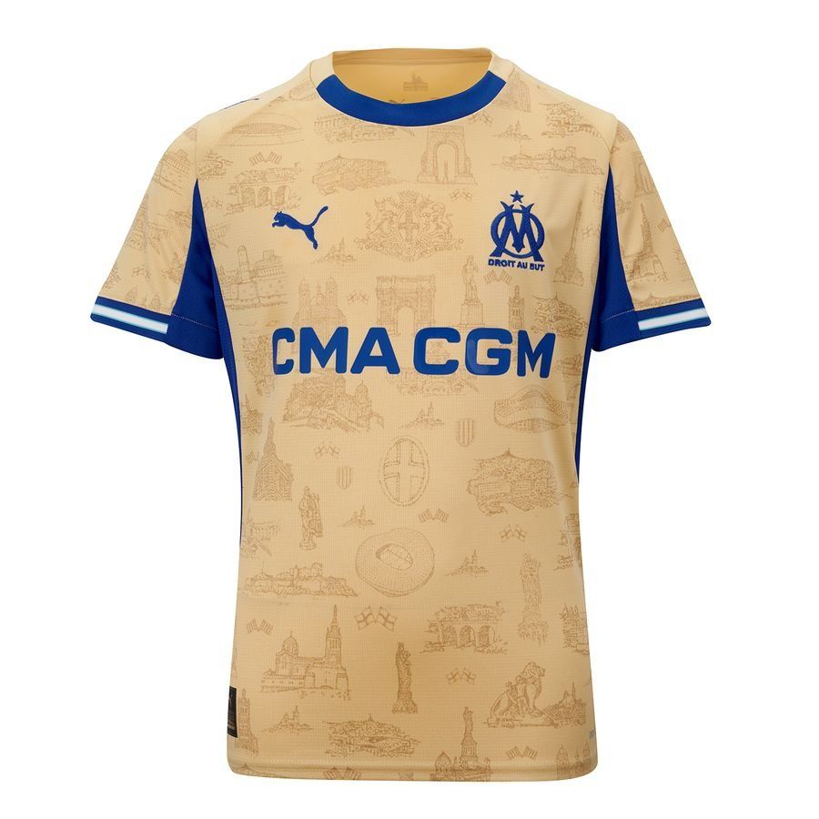 Marseille Fourth Shirt 2025/26 Kids-SoccerKits Hub | Buy Soccer Jerseys Online